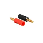 Đầu Banana Đực 4mm Dài 14mm Màu Đen